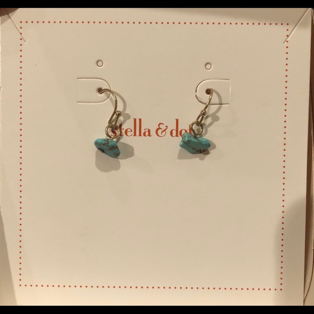 Stella and Dot Turquoise Earrings